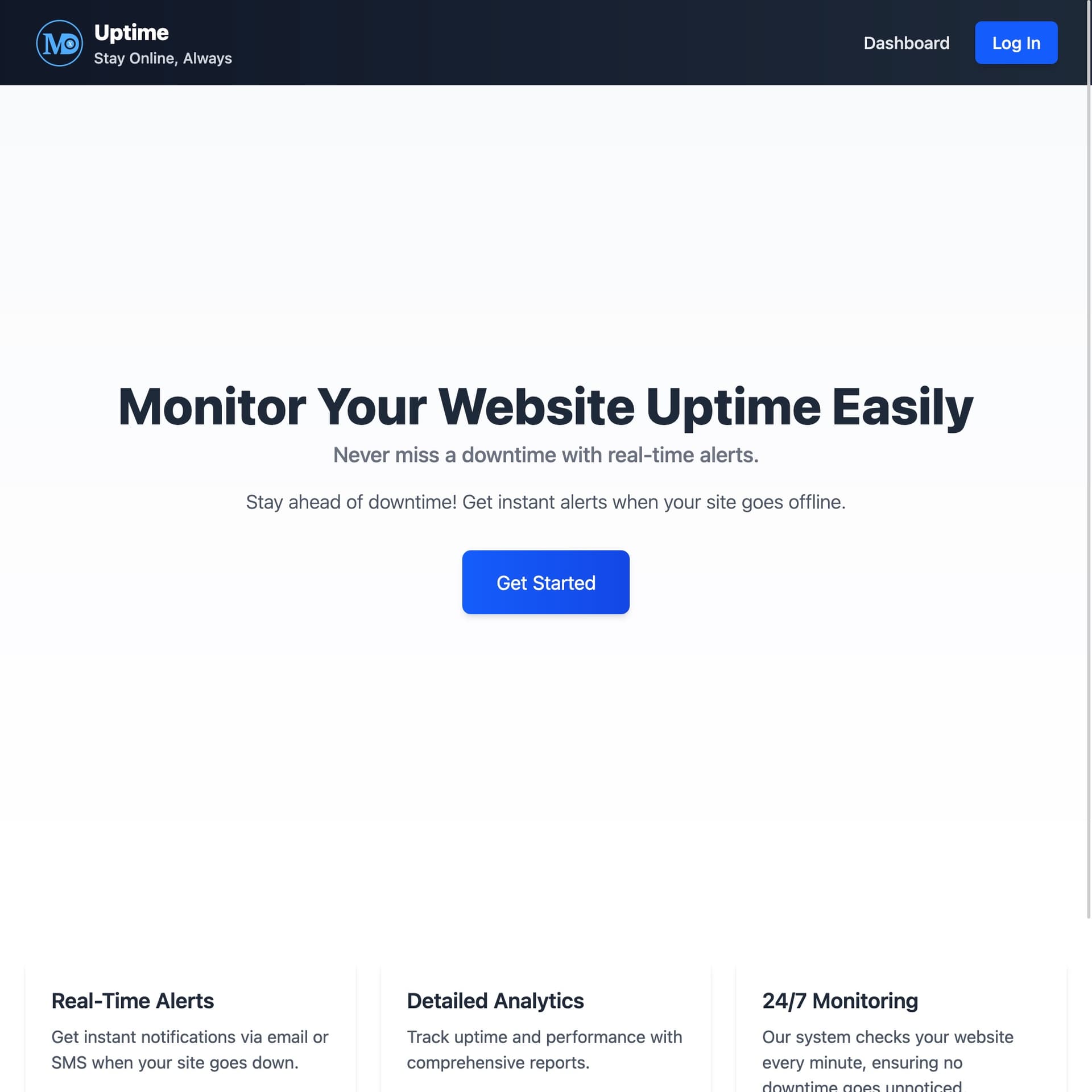 Uptime Monitoring System