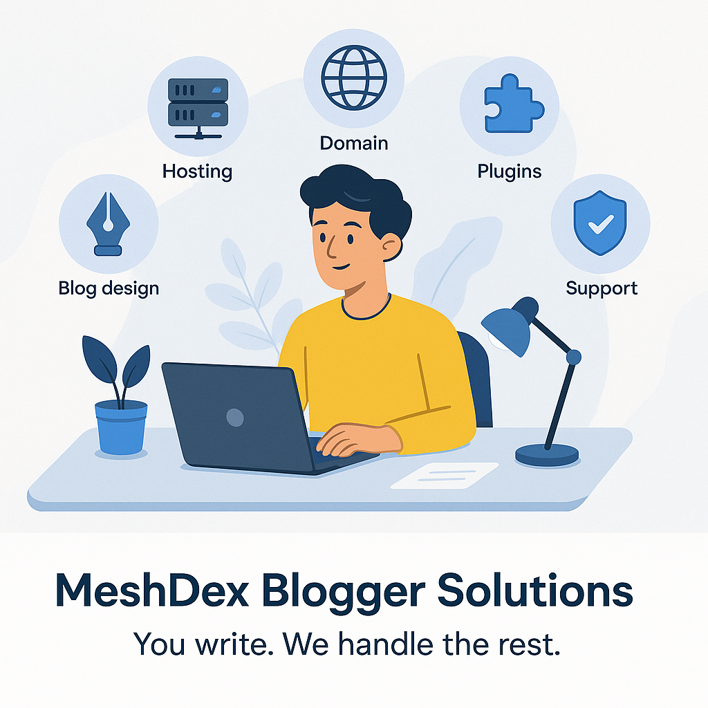 MeshDex blogger Solutions